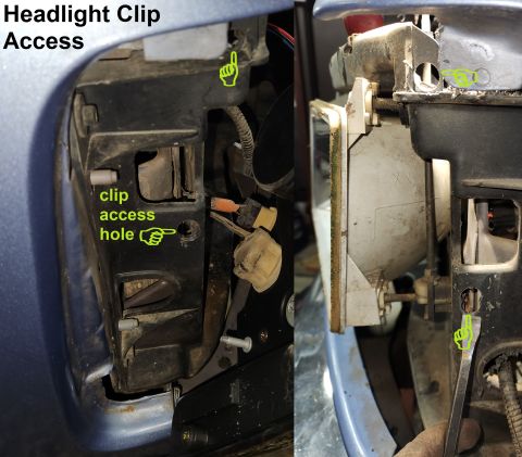 1983 Ford Bronco - There's no reason to fight the original clips - just drill or hole-saw some access holes. I usually pop the clips out with a small prybar,…