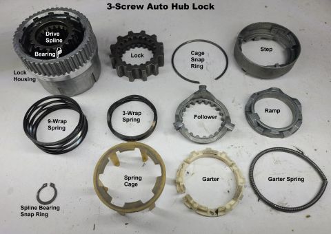 1983 Ford Bronco - This lock was grimy, so I stripped it down (which required filing away some staked metal), soaked all the parts in naphtha for a while, and…