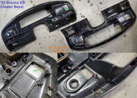1983 Ford Bronco - '93 Bronco Eddie Bauer Instrument Cluster Bezel IF THE IMAGE IS TOO SMALL, click it. [url=https://www.clipsandfasteners.com/Interior-Trim-R…