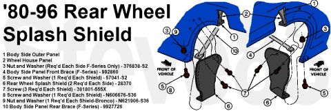 1983 Ford Bronco - '80-96/7 Rear Wheelwells IF THE IMAGE IS TOO SMALL, click it.