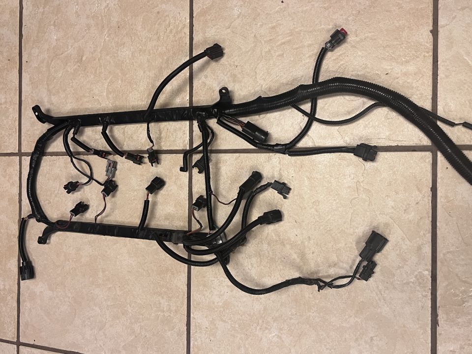 Harness repaired.