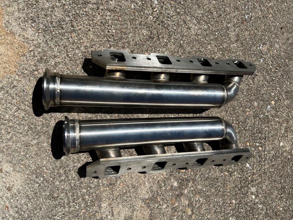 Custom headers from Stainless Steel Headers. Nothing about these were right.