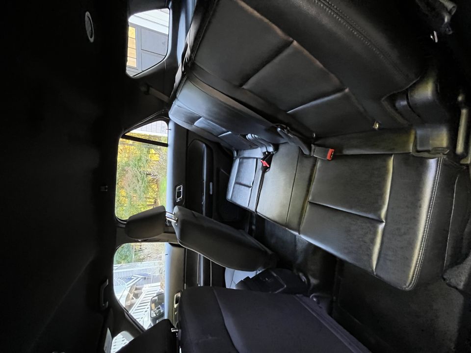 Ford Explorer second-row leather seats interior photo