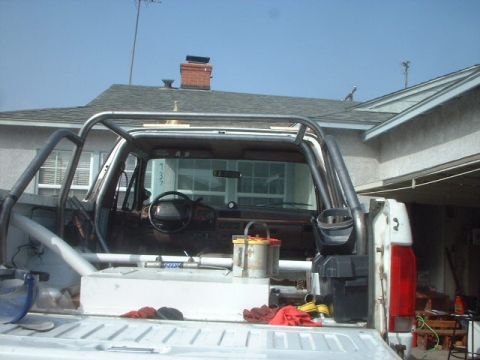 1995 Ford Bronco - This was some of the first setup i had for the rear.. I added more to it but later changed the design..