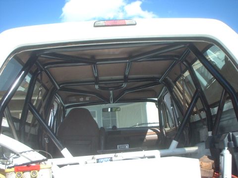 1995 Ford Bronco - finished shot with the top on..