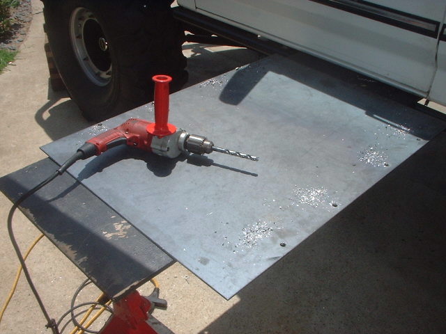 new skidplate.. 3/16" thick...