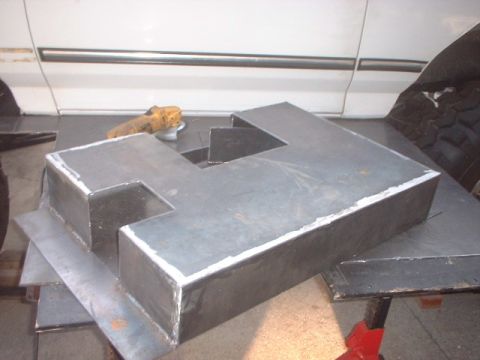 1995 Ford Bronco - Has 2 access areas.. One for the the fuel hose and one for the fuel pump.