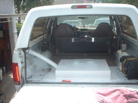 1995 Ford Bronco - DONE.. Tested and it works.. Fills up easy. Im removing the paint on the hose little by little..