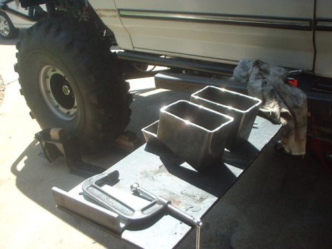 1995 Ford Bronco - Shows the angle.