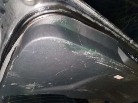 2016 Ford Explorer - The interior has scuffs & stains.