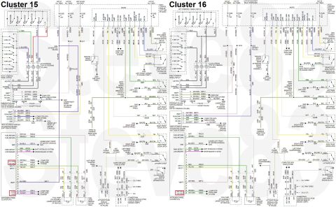 2016 Ford Explorer - Turns out the 15 cluster won't work in my 16. IF THE IMAGE IS TOO SMALL, click it.