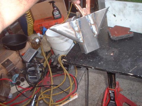 1995 Ford Bronco - Chopped it up and welded it together.