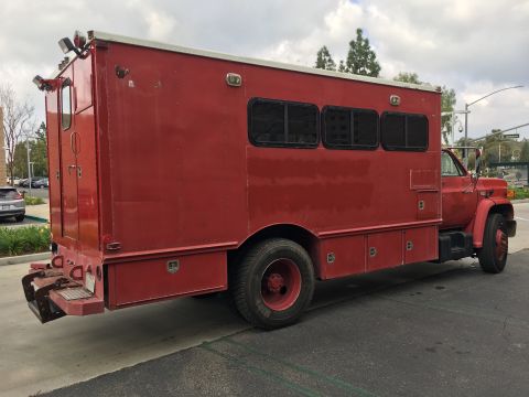 1990 GMC Sierra 3500 - Side view of Fire Crew