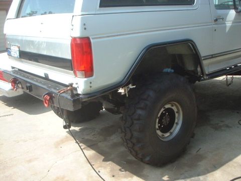1995 Ford Bronco - painted and welded on. all sides done
