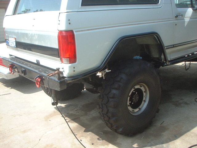 painted and welded on. all sides done