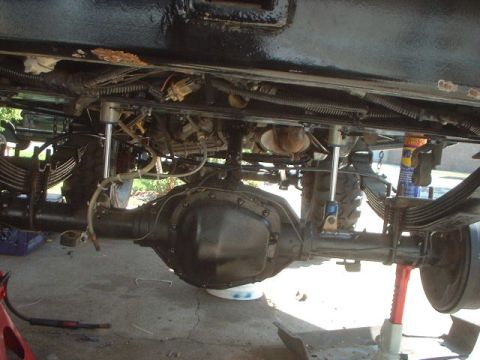1995 Ford Bronco - They attach to the axle with 1/4" thick shock tabs as well.