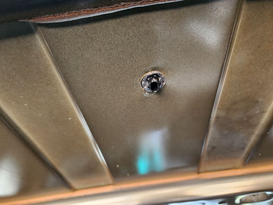 None of them leaked, so after some wiring mods, the headliner can go back in.