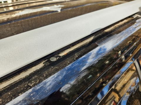 2016 Ford Explorer - There were a couple more holes than needed, so they were filled with some extra butyl sealant.
