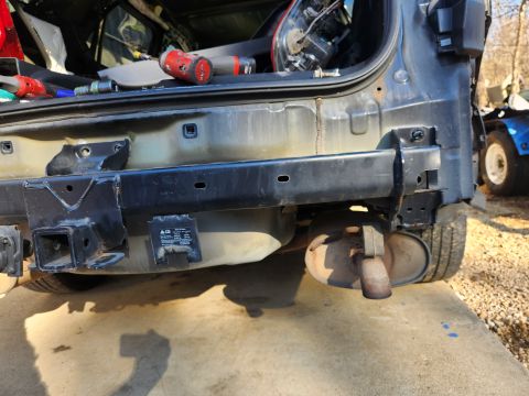 2016 Ford Explorer - This receiver came from a '15 Explorer Ltd. that was T-boned on the right, so this was undamaged and fit easily.