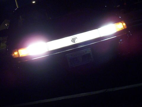 1995 Mercury Sable - Out of all the pics I took at night, this one came out the best.