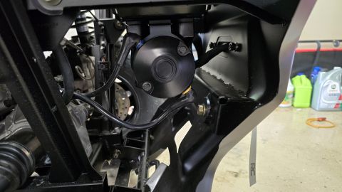 2025 Polaris RANGER - This image shows a winch motor and its mounting bracket, not a complete vehicle.