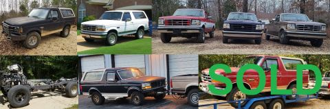 1983 Ford Bronco - My fullsize trucks as of the upload date. IF THE IMAGE IS TOO SMALL, click it.