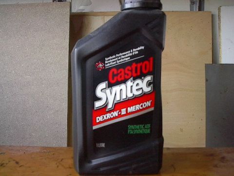 1986 Ford Bronco - Fully synthetic trans fluid. I run it in the transfer case, but can't afford it in the transmission anymore.