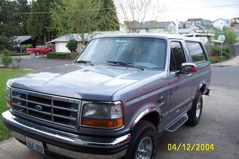 1996 Ford Bronco - My dads pretty clean 95 XLT 351w 75,000mi