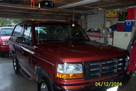 1996 Ford Bronco - The absolute cleanest bronco i have ever seen. My dads 1994 eb bought new 351w auto everything 60,000 mi
