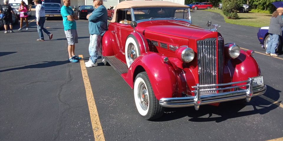We've seen this Packard here in years past.  We also have seen it at St. John Vianney's lot for 7:30am Mass!