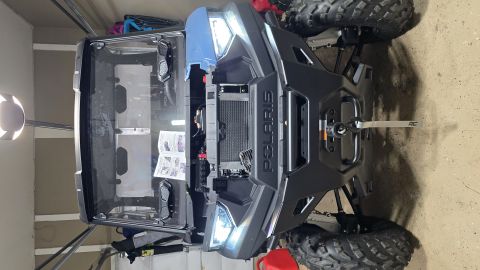 2025 Polaris RANGER - Corbin (left/passenger) light vs Stock (right/drivers)