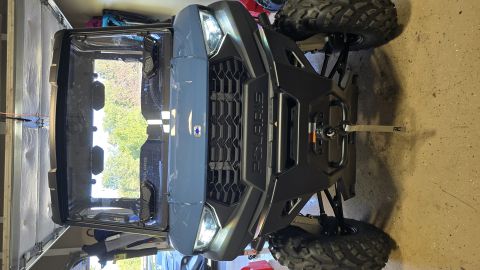 2025 Polaris RANGER - Both Corbin headlights installed