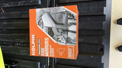 2025 Polaris RANGER - The photo shows a box for Kolpin Universal UTV Side Mirrors, not a 2025 Polaris RANGER.