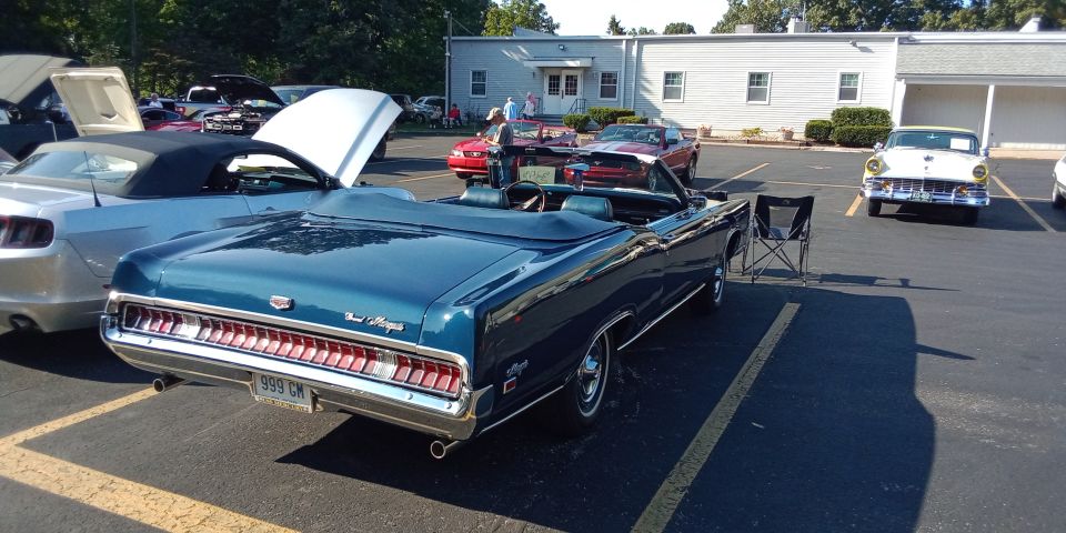 All Ford Meet 9-9-25  We are here a bit early, but the lot filled up soon enough..