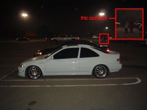 1993 Ford Taurus - Here's the Side of the Civic