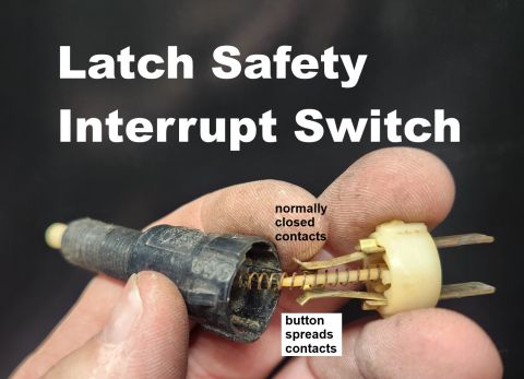 1983 Ford Bronco - Safety Interlock Switch IF THE IMAGE IS TOO SMALL, click it. Contrary to popular belief, this switch virtually NEVER fails, and a glance in…