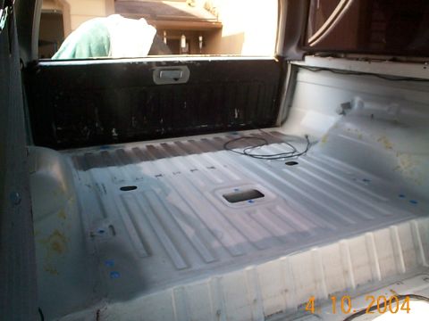 1992 Ford Bronco - Another shot of the inside completely gutted out. There is definitely a lot of room in there.