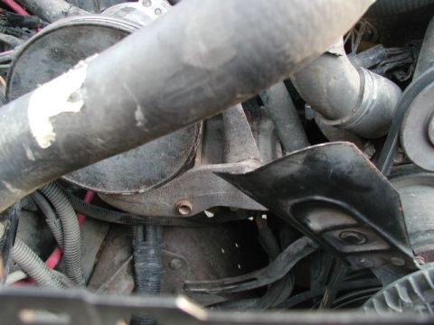 1985 Ford Bronco - Remove the old alternator.