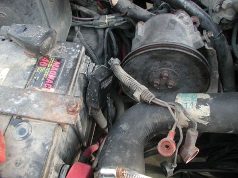 1985 Ford Bronco - Disconnect the old wiring.