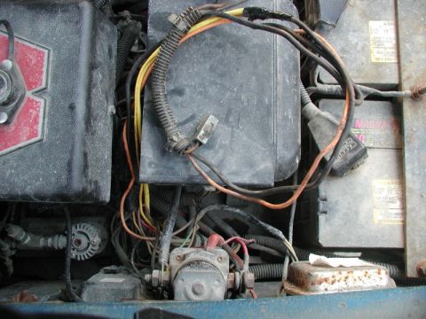 1985 Ford Bronco - Remove all this wiring, along with the voltage regulator.