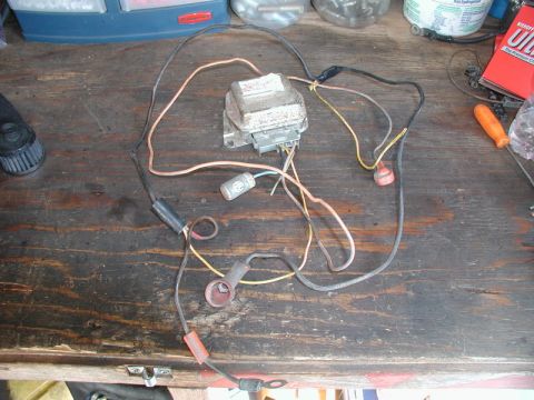 1985 Ford Bronco - What is left of the original harness.