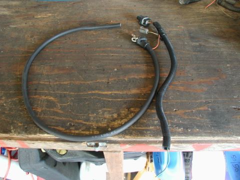 1985 Ford Bronco - The new harness.