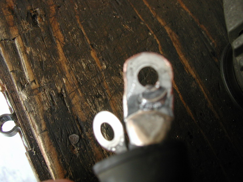 Then did some dremel work to the outside of the lug to make it fit.