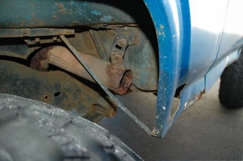 1985 Ford Bronco - I just hope it didn't hit anybody!