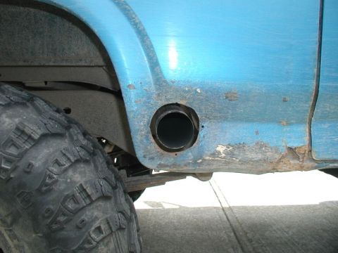 1985 Ford Bronco - I decided to stay with the 3" tip.