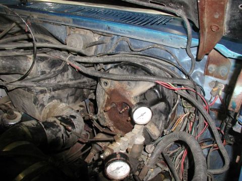 1985 Ford Bronco - Remove the master cylinder.
