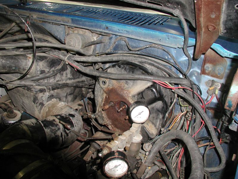 Remove the master cylinder.