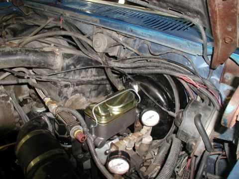 1985 Ford Bronco - Booster/Master Cylinder Swap (F-350)