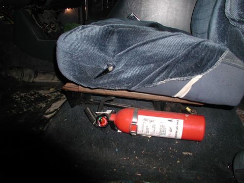 1985 Ford Bronco - Fire Extinguisher