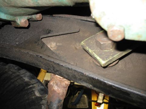 1985 Ford Bronco - This is a friend's Unimog frame.